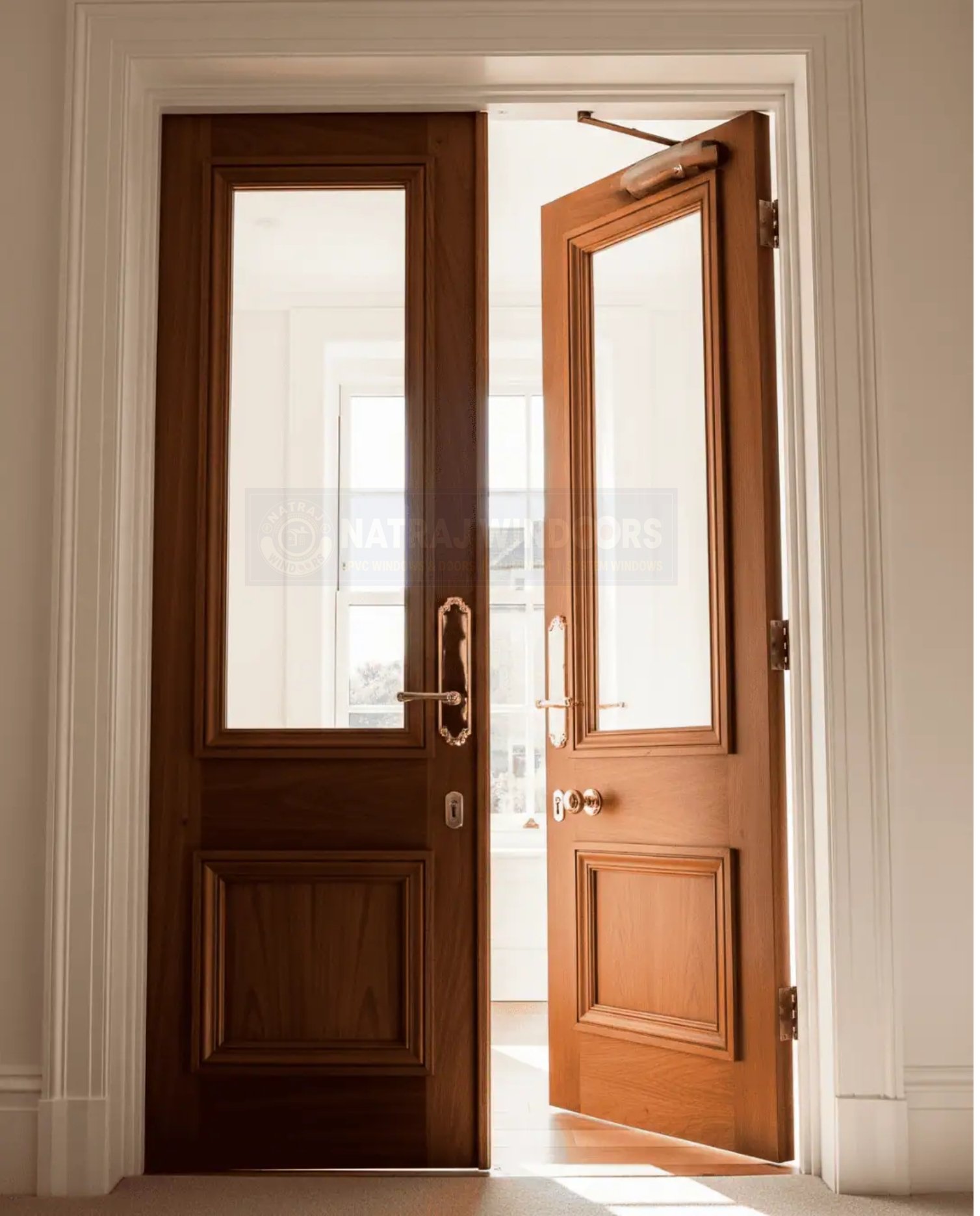 Twin Sash Doors